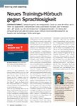 Neues Trainings-Hörbuch gegen Sprachlosigkeit